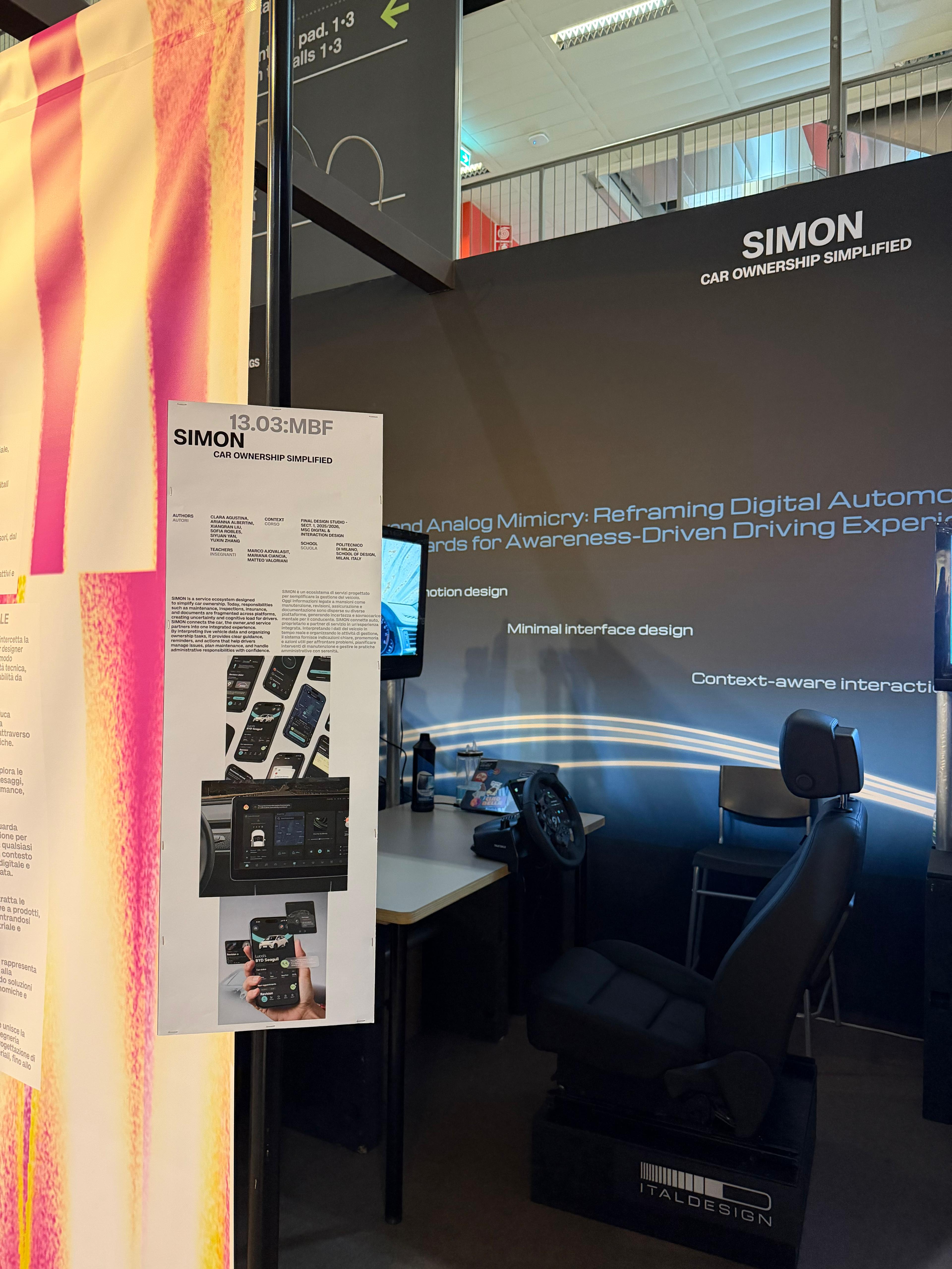 SIMON 米兰设计周展示