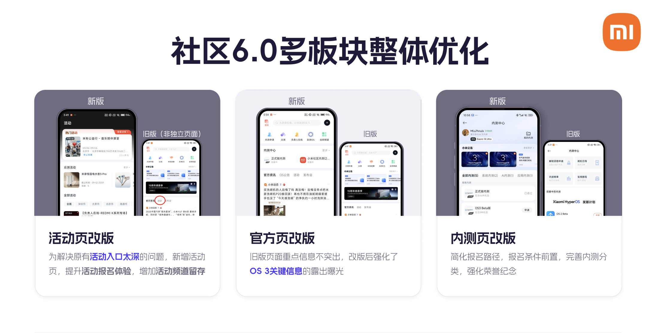 小米社区项目展示 1
